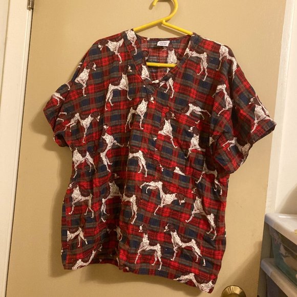 Hunter Terrier Dogs Scrubs - Picture 2 of 3